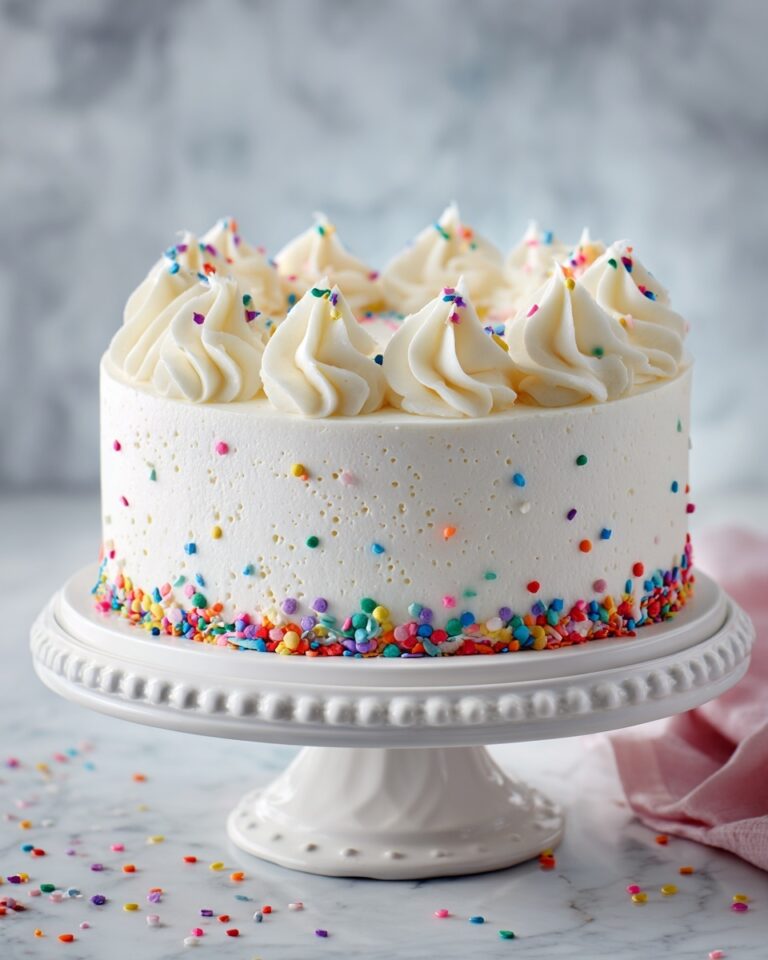 Classic White Cake Recipe