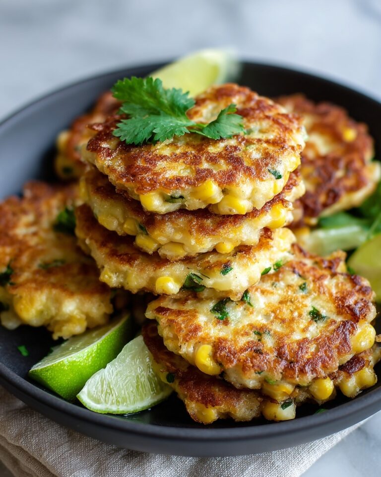 Mexican Street Corn Fritters Recipe