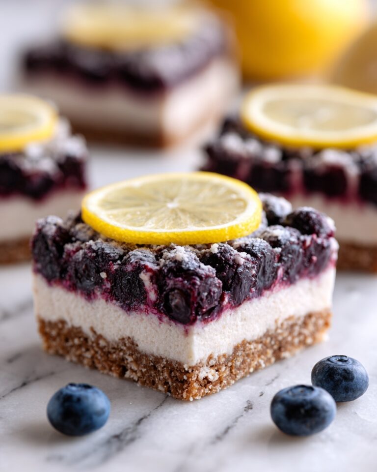 Blueberry Lemon Blondies Recipe