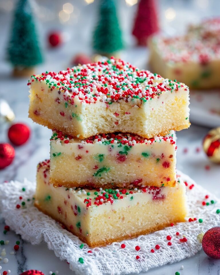 Christmas Sugar Cookie Bars Recipe