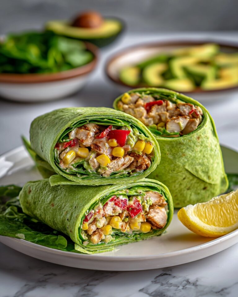 Grilled Chicken Wraps with Avocado Recipe