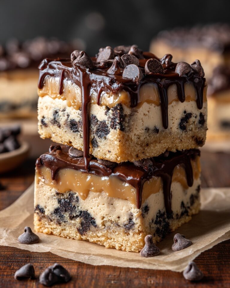 Chocolate Chip Caramel Bars Recipe