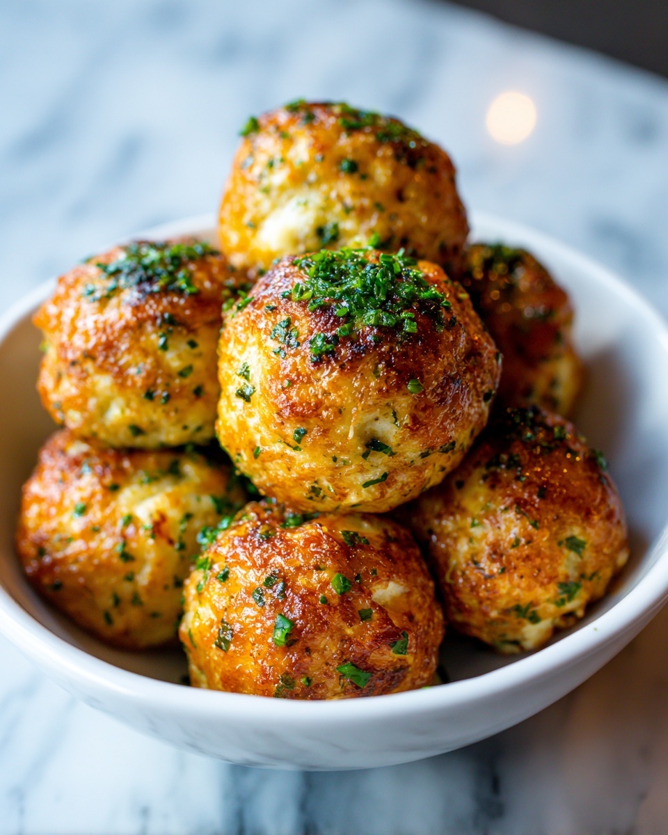 Chicken and Ricotta Meatballs Recipe - Recipe Image