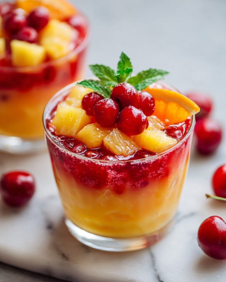 Cranberry Pineapple Festive Punch Recipe