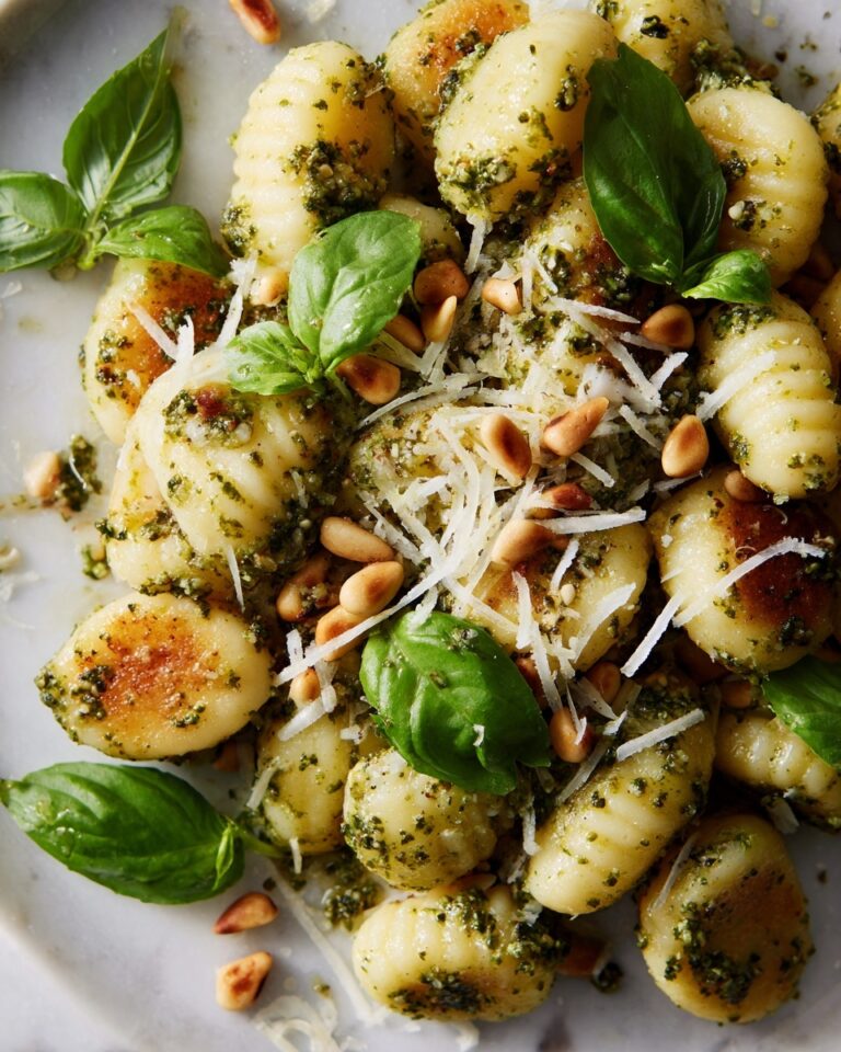 Creamy Chicken Pesto Gnocchi Recipe