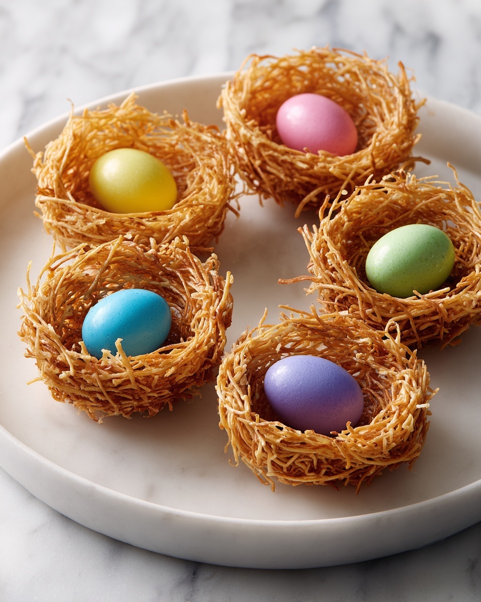 Easter Tumbleweed Candies Recipe - Recipe Image