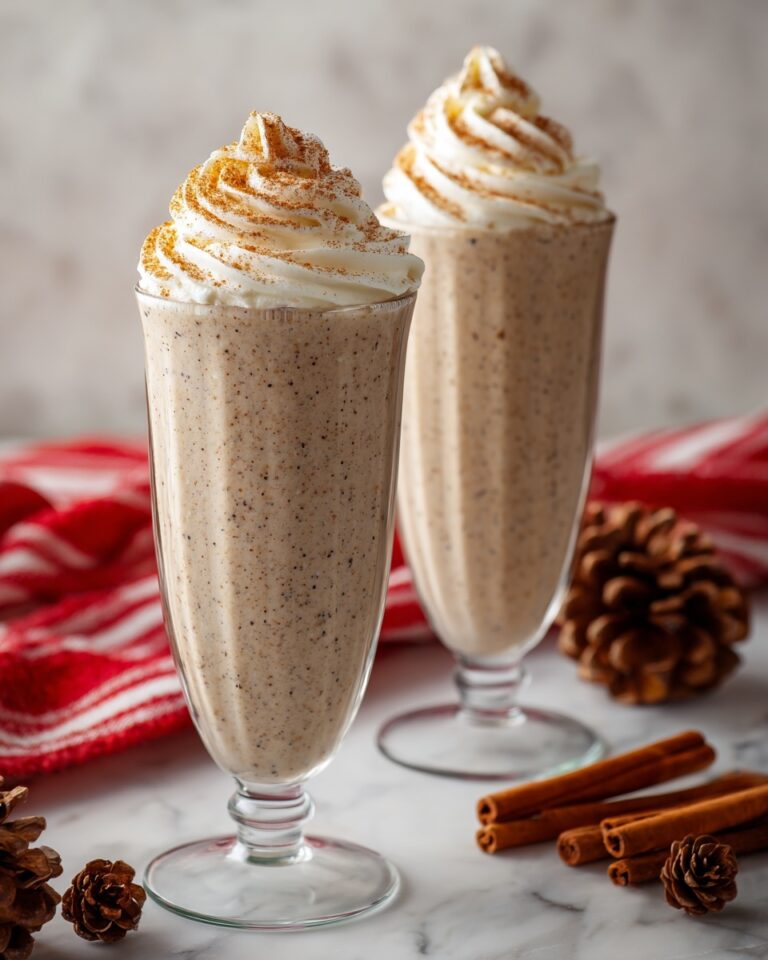 Eggnog Milkshake Recipe