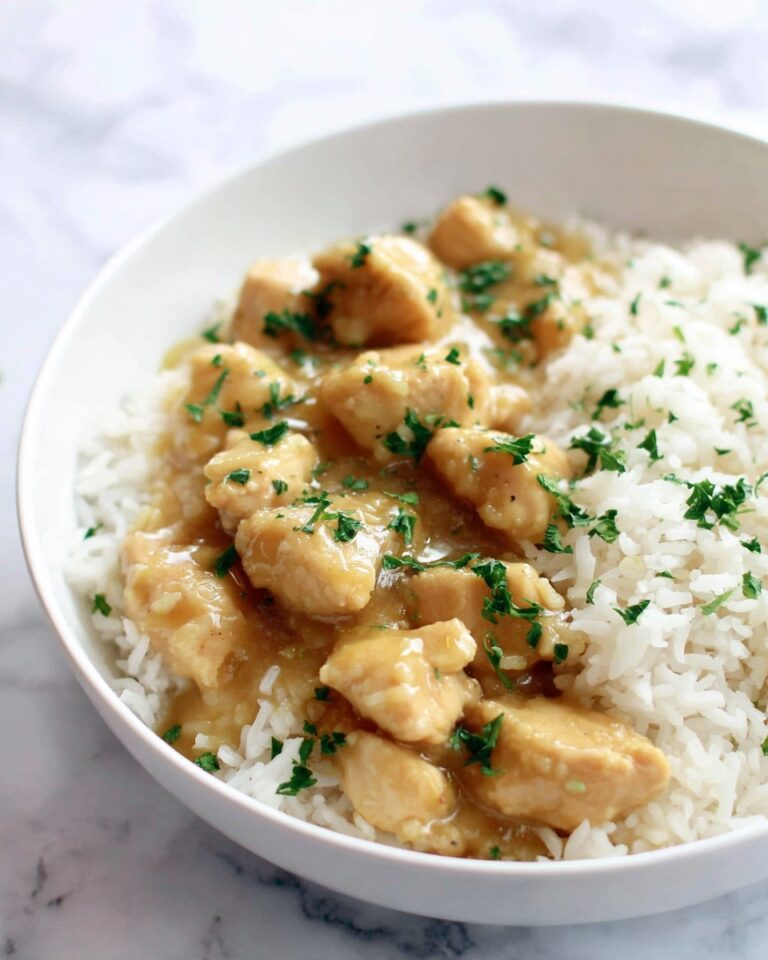 Smothered Chicken and Rice Recipe