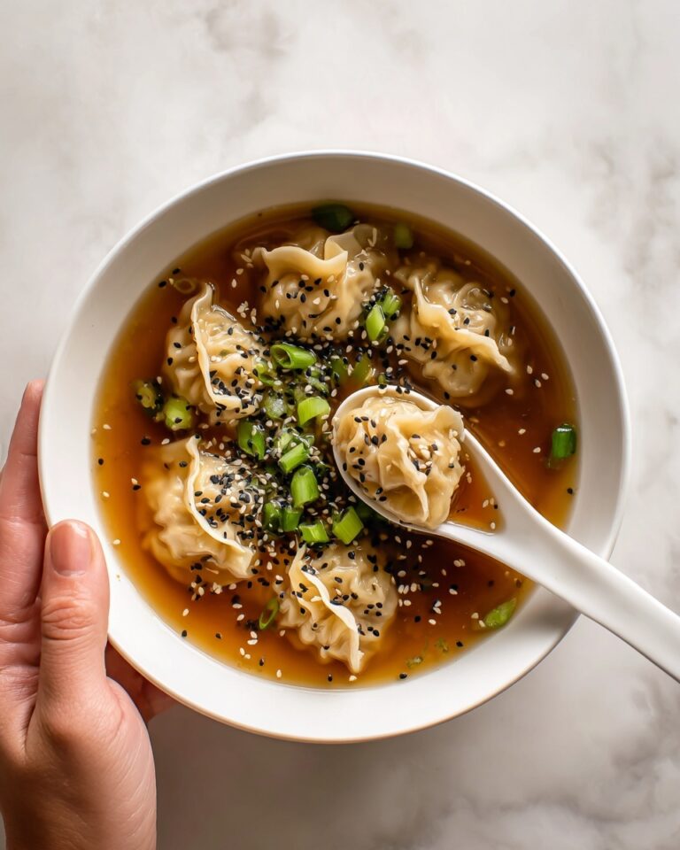 Instant Pot Spicy Dumpling Soup Recipe