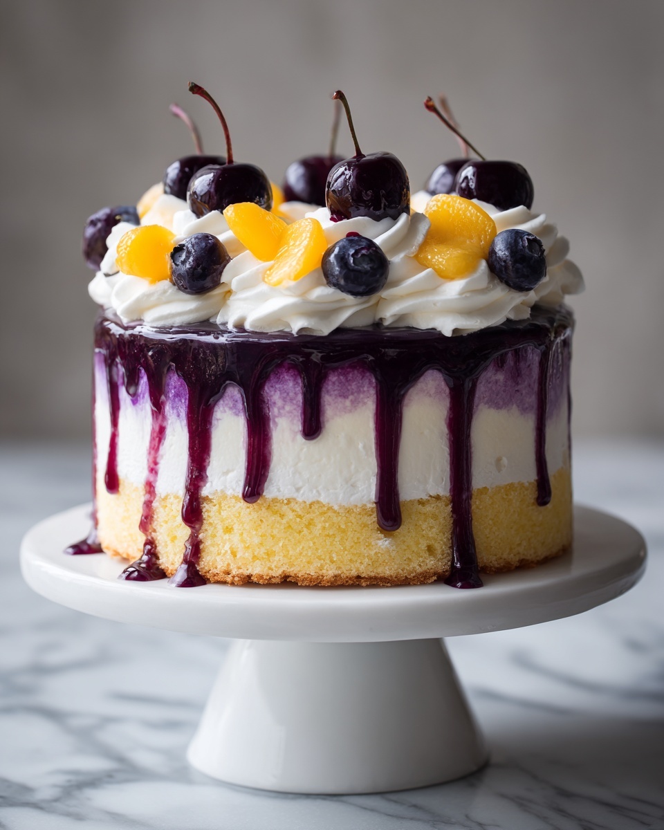 White Forest Cake Recipe - Recipe Image