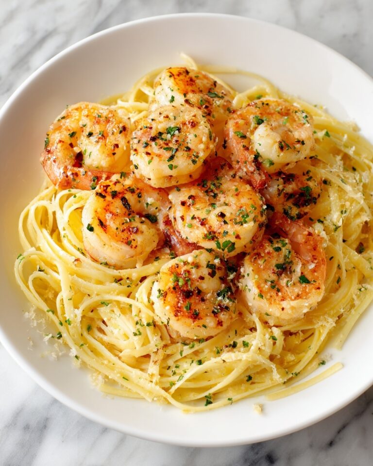 Creamy Tuscan Shrimp Linguine Recipe