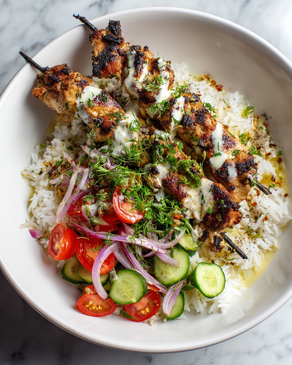 Grilled Chicken with Yogurt Sauce Recipe - Recipe Image