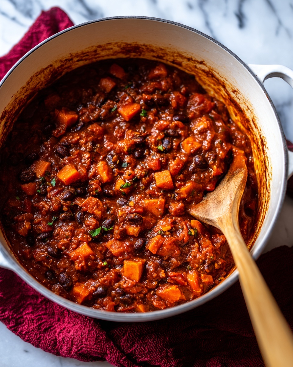 Vegetarian Pumpkin Chili Recipe - Recipe Image