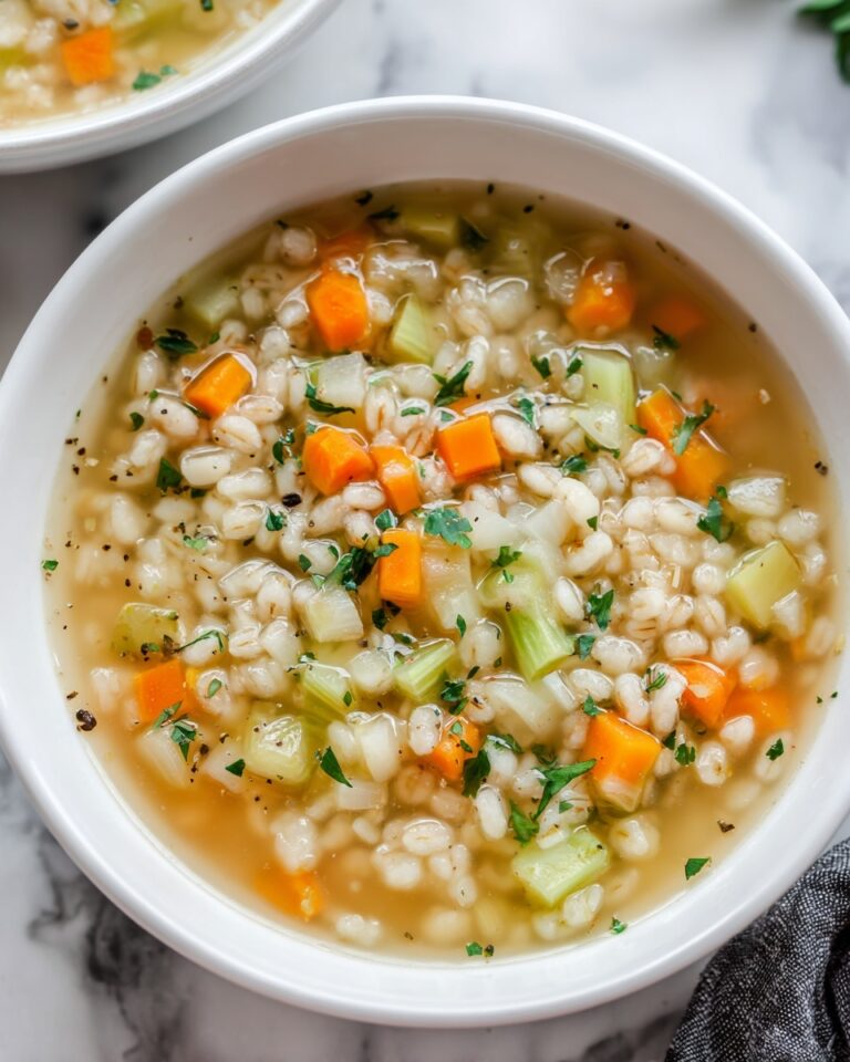Vegetable Barley Soup Recipe