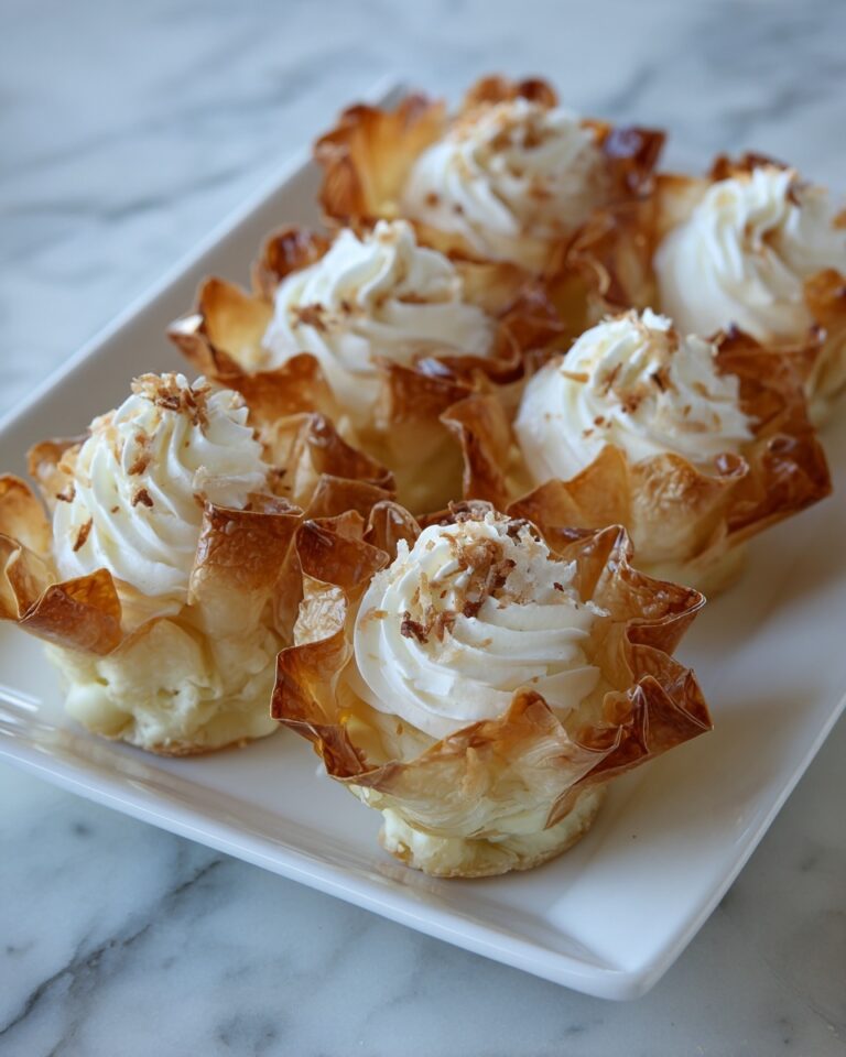 Mini Coconut Cream Pies Recipe