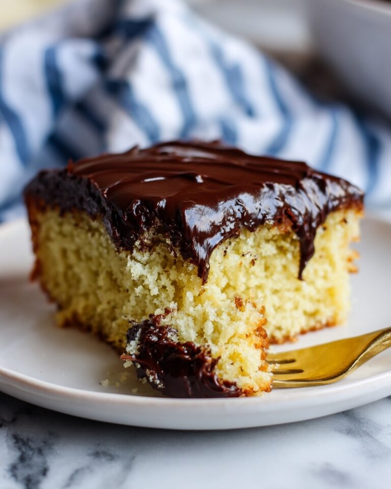 Boston Cream Poke Cake Recipe