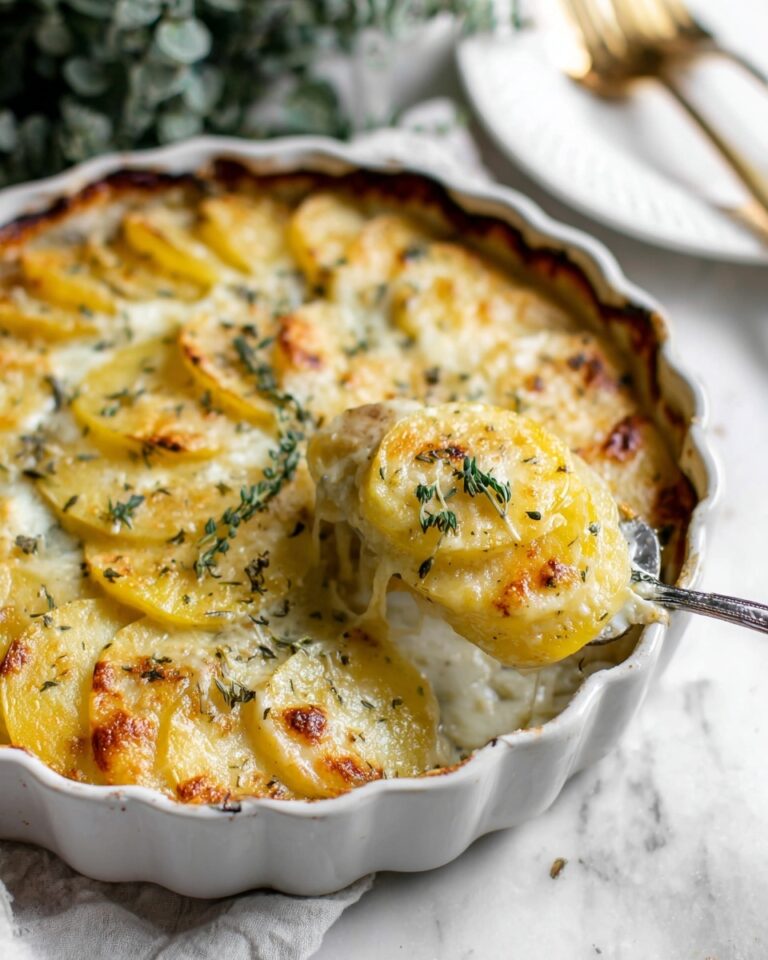 Easy Cheesy Scalloped Potatoes Recipe