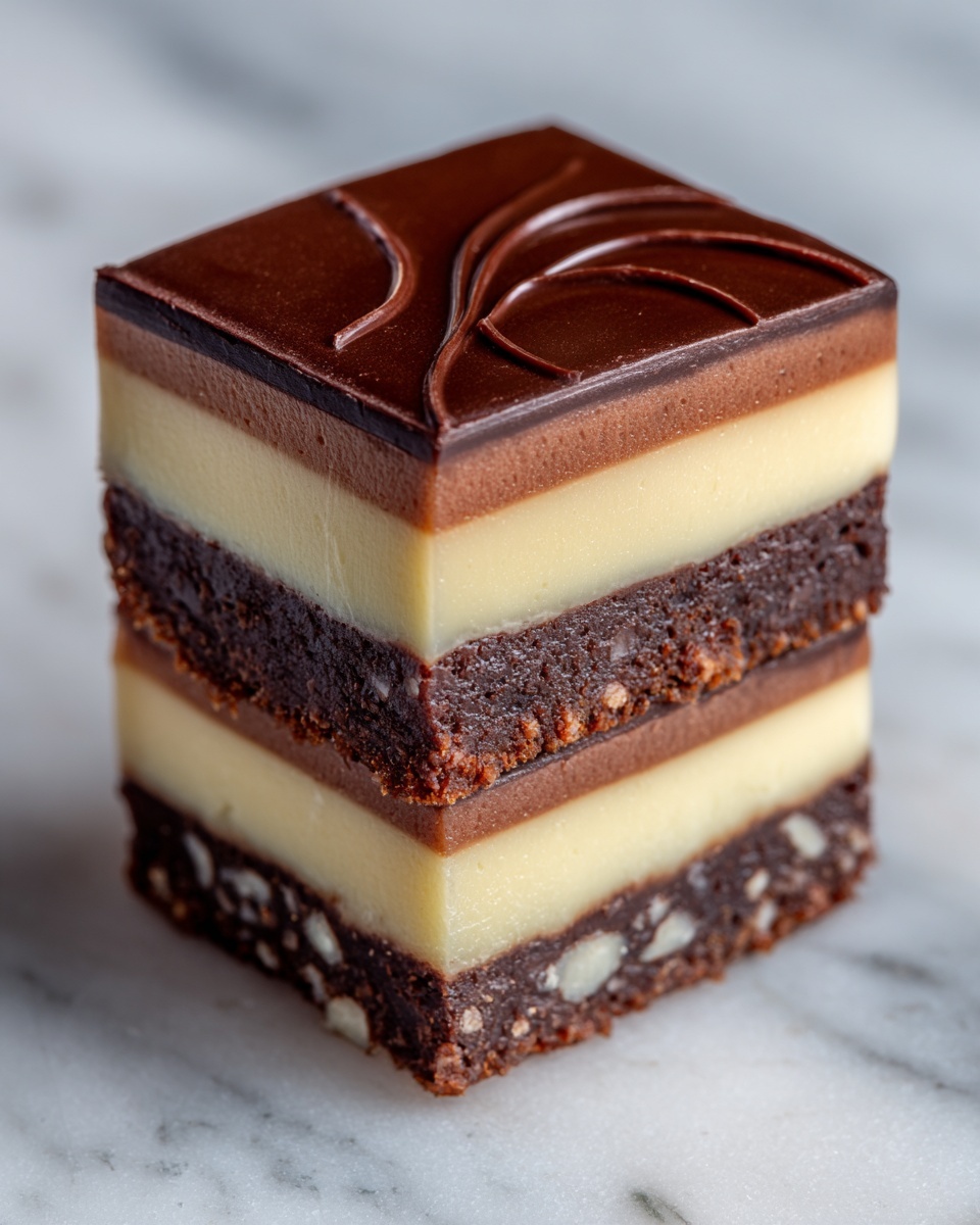 Cappuccino Nanaimo Bars Recipe - Recipe Image
