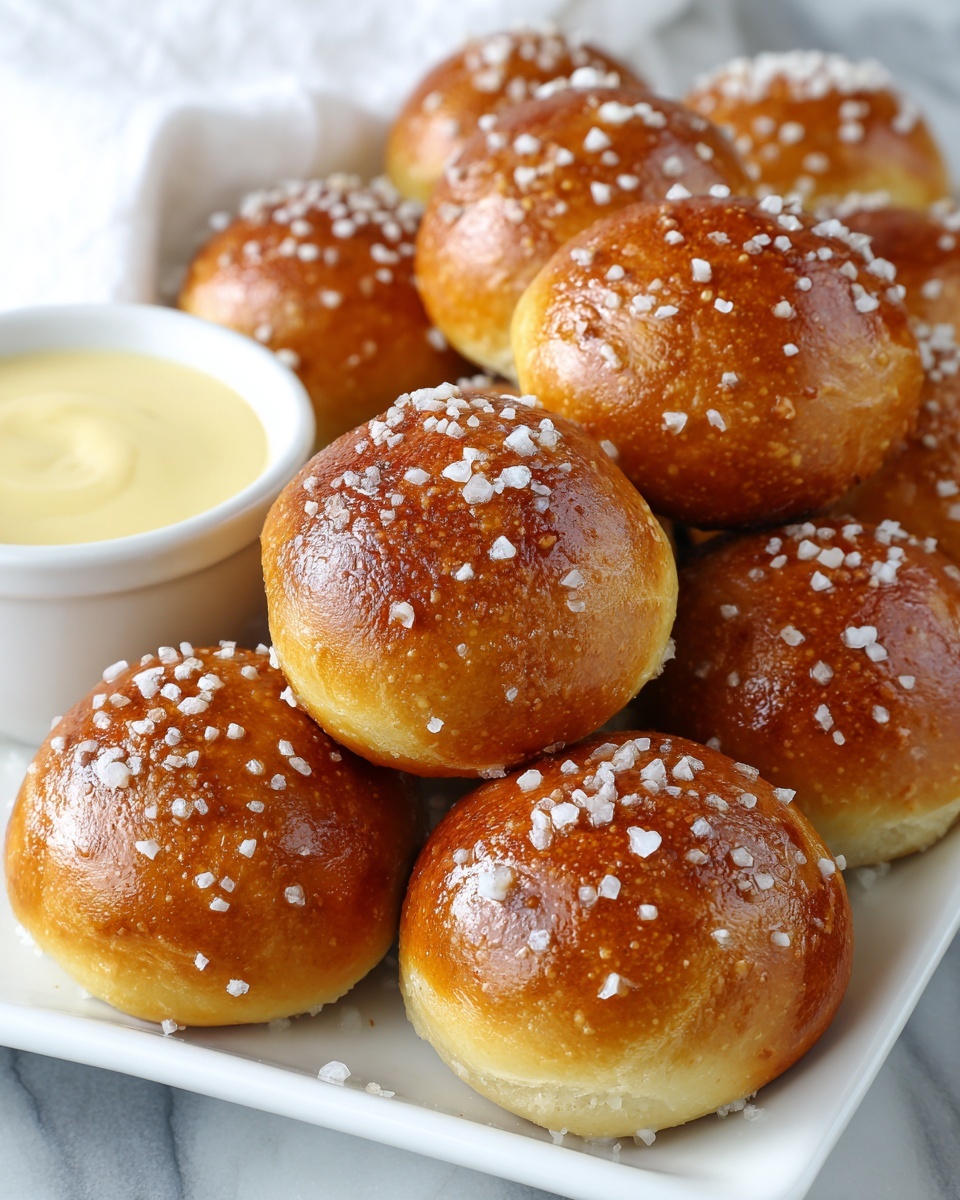 Two Ingredient Dough Pretzel Bites Recipe - Recipe Image