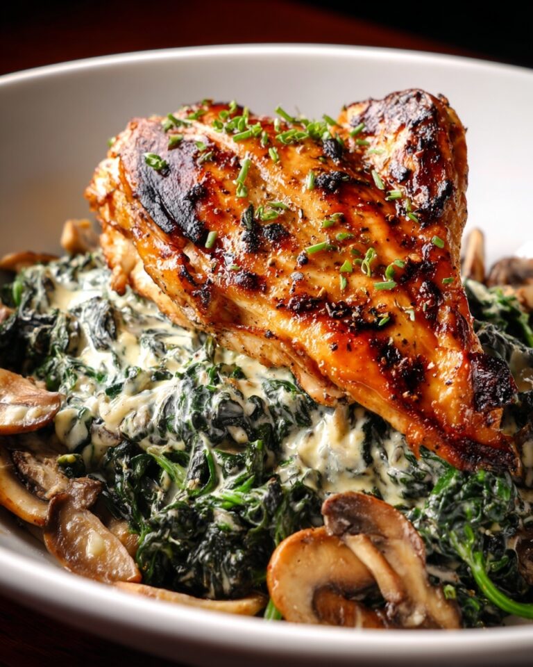 Healthy Mushroom-Stuffed Chicken Breast Recipe