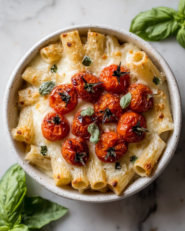 Roasted Tomato and Garlic Ricotta Pasta Recipe