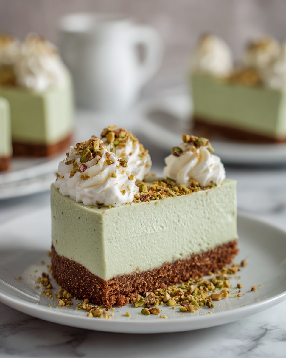 Pistachio Cheesecake Recipe - Recipe Image