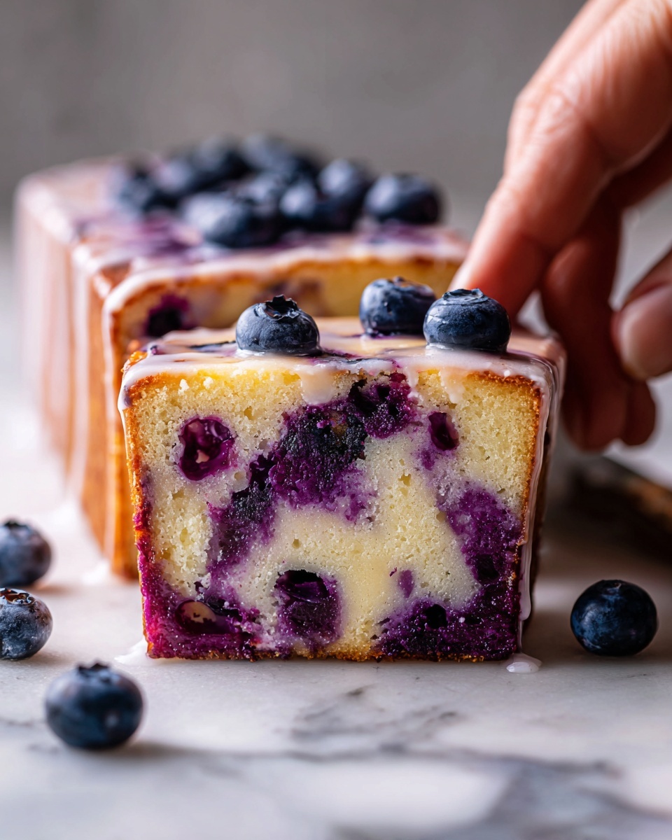 Blueberry Cream Cheese Bread Recipe - Recipe Image