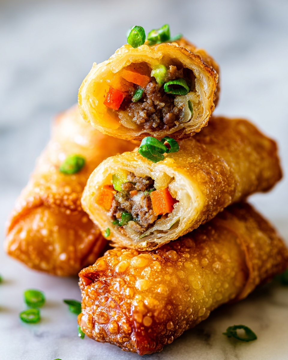 Crispy Authentic Filipino Eggrolls Recipe - Recipe Image