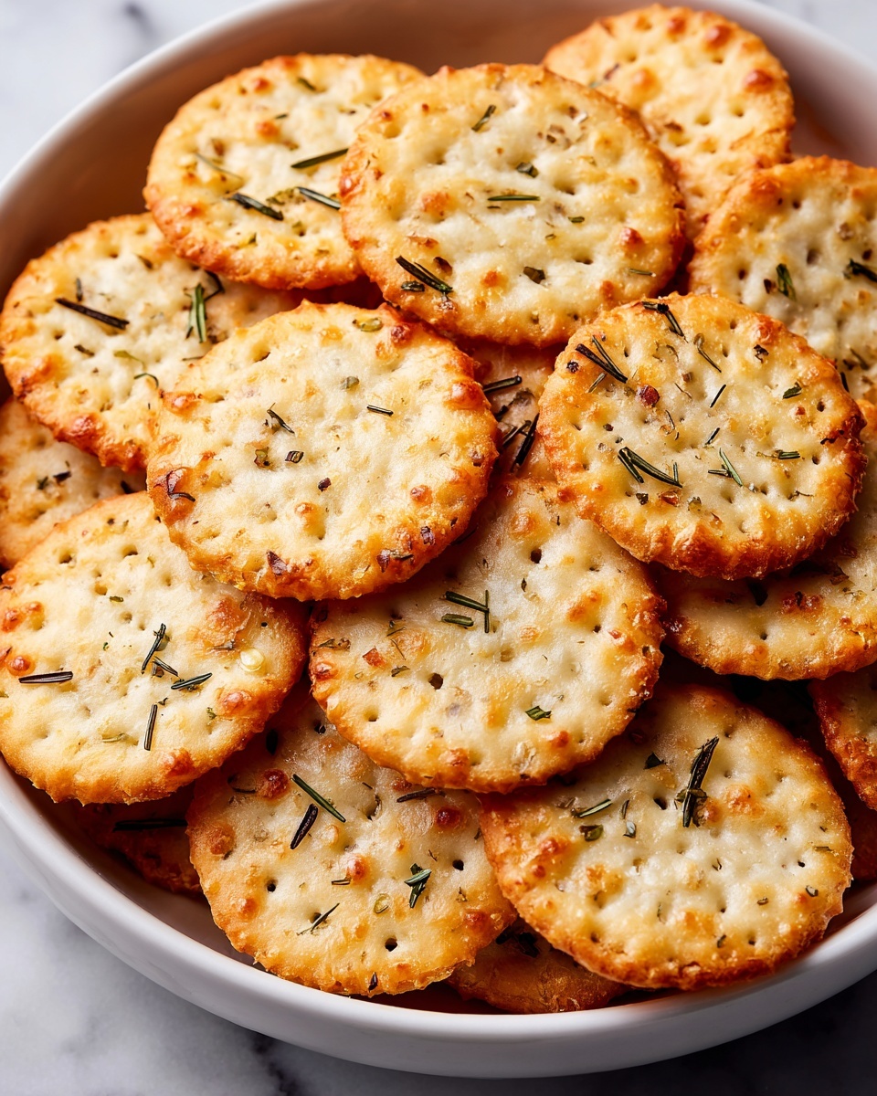 Garlic Ritz Snacks Recipe - Recipe Image