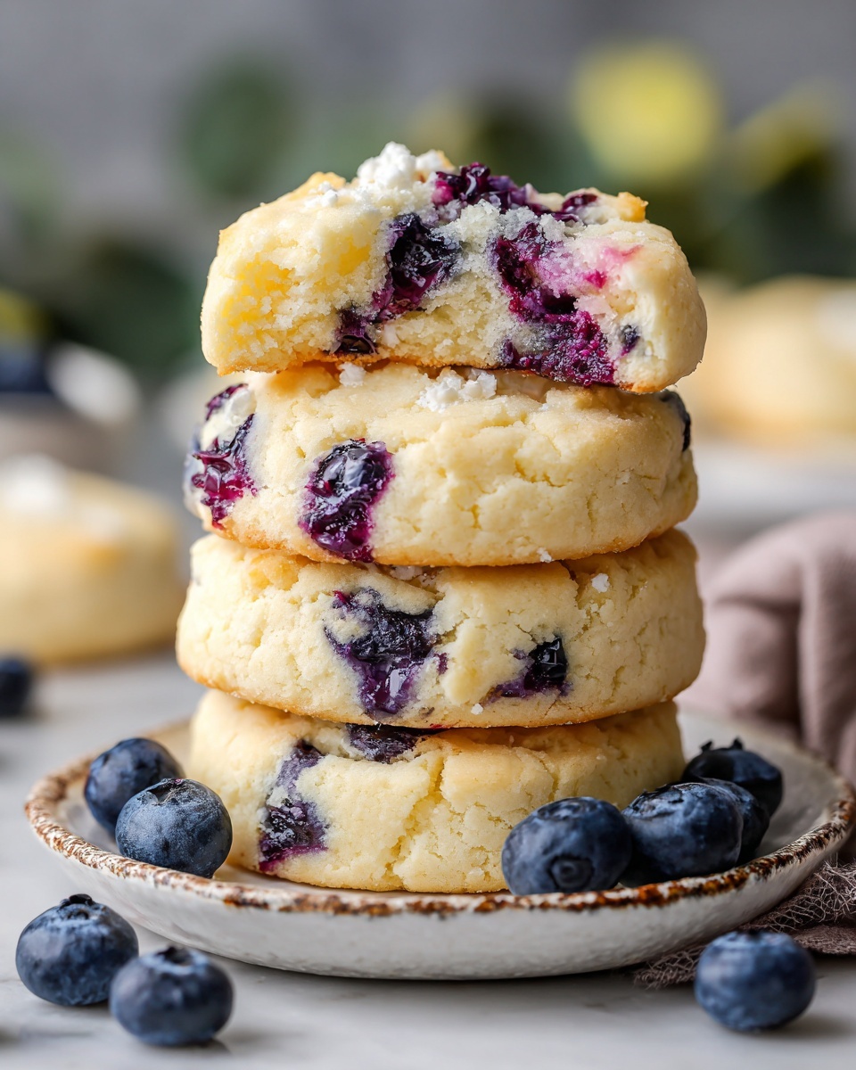 Lemon Blueberry Cookies Recipe - Recipe Image