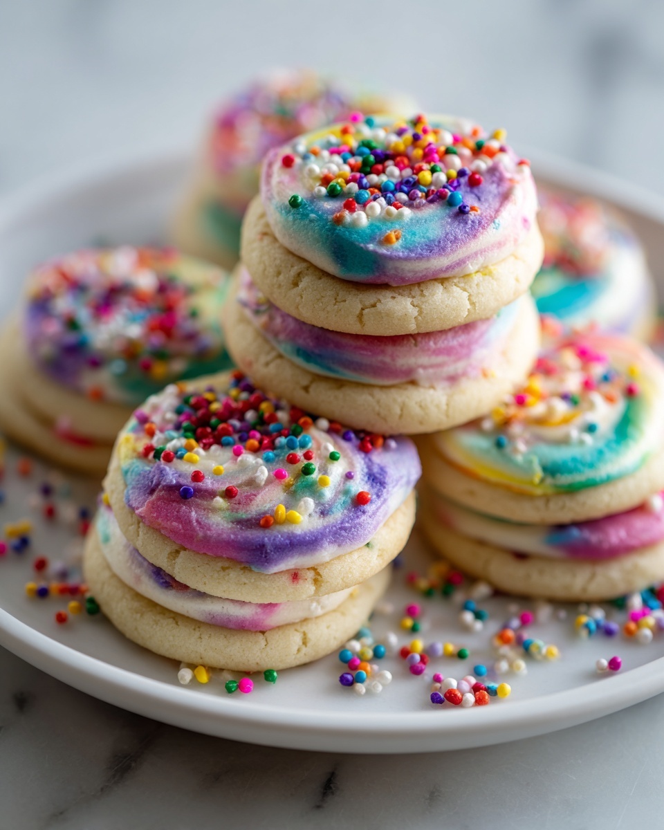 Unicorn Cookies Recipe - Recipe Image