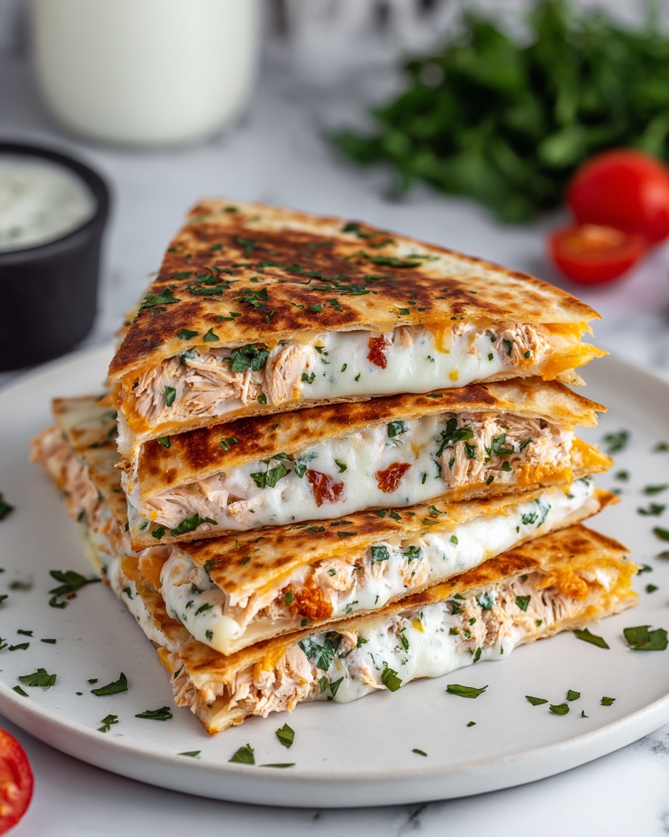 Keto Chicken Quesadilla Recipe - Recipe Image