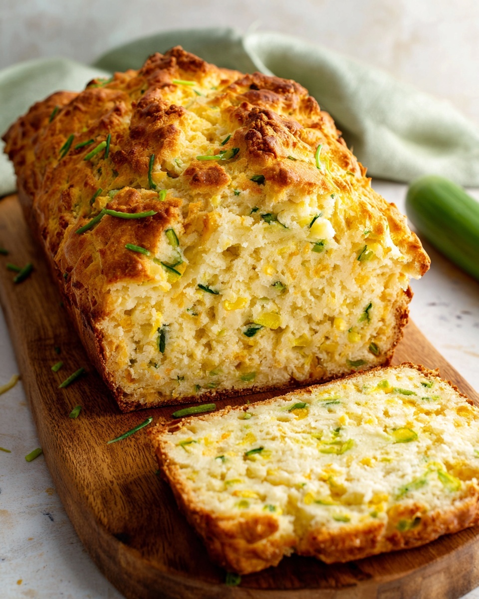 Savory Cheddar Zucchini Bread: The Ultimate Recipe - Recipe Image