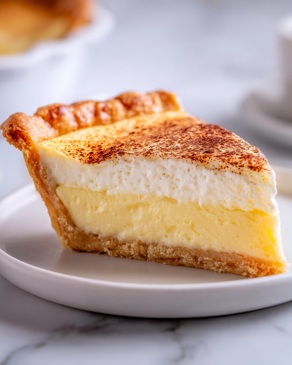 Crust Custard Pie Recipe - Recipe Image