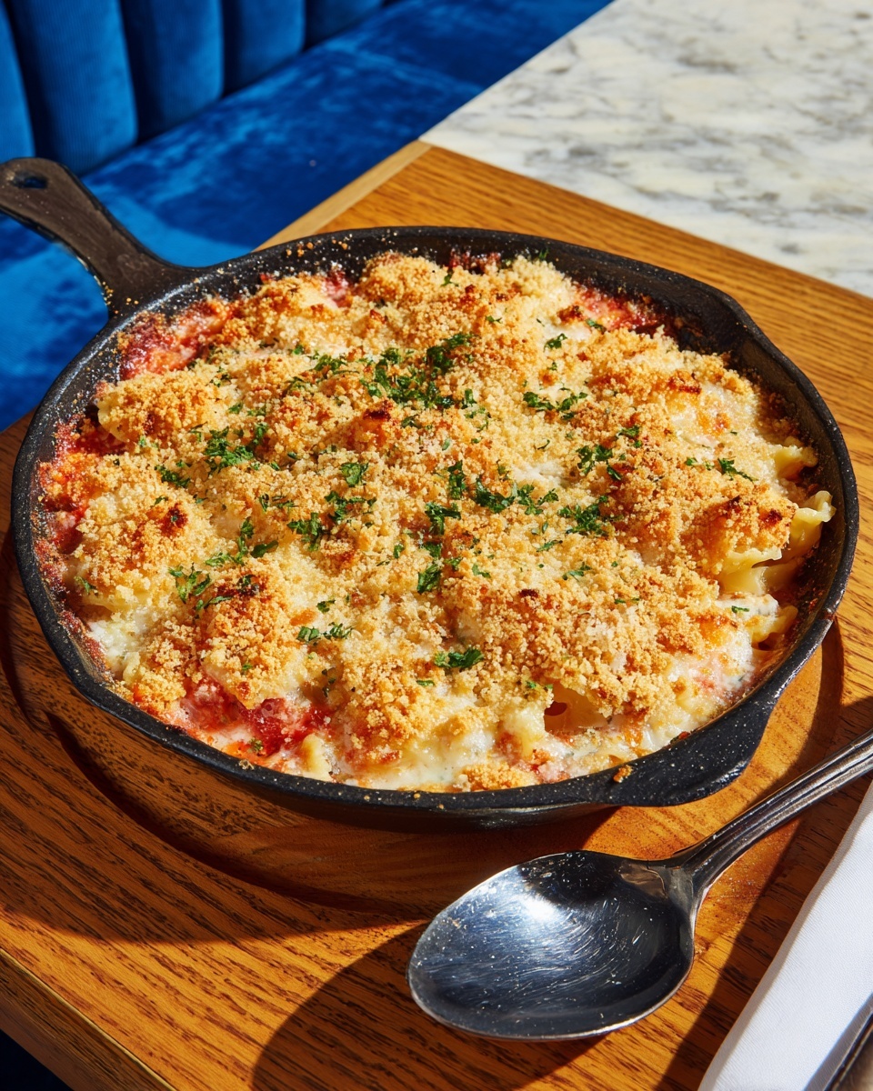 Chicken Parmesan Lasagna Skillet Recipe - Recipe Image