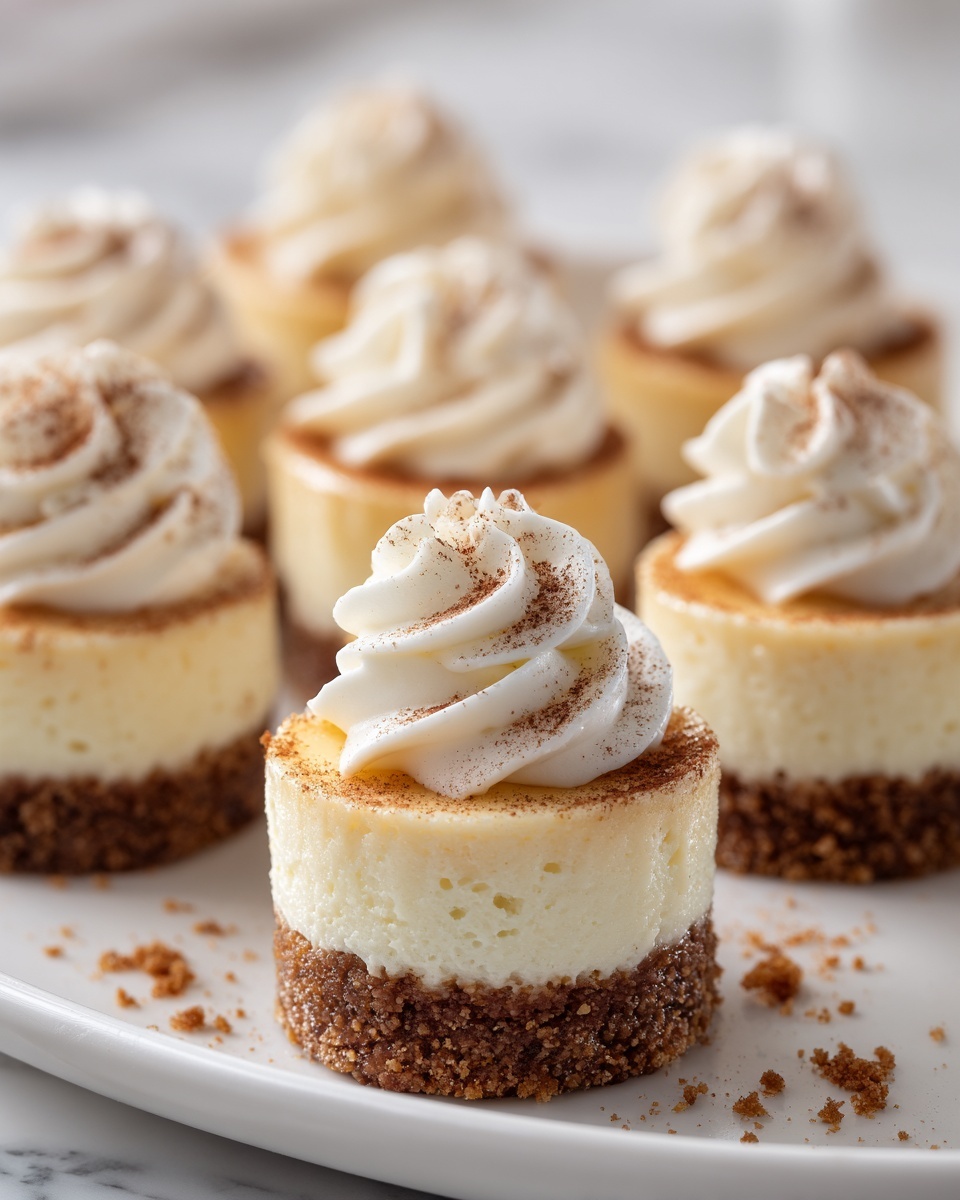 Mini Pumpkin Cheesecake Bites Recipe - Recipe Image