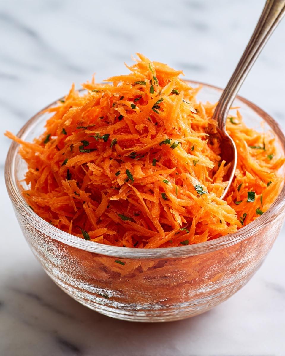 Grated Carrot Salad with Fresh Herbs and Cumin Dressing Recipe - Recipe Image