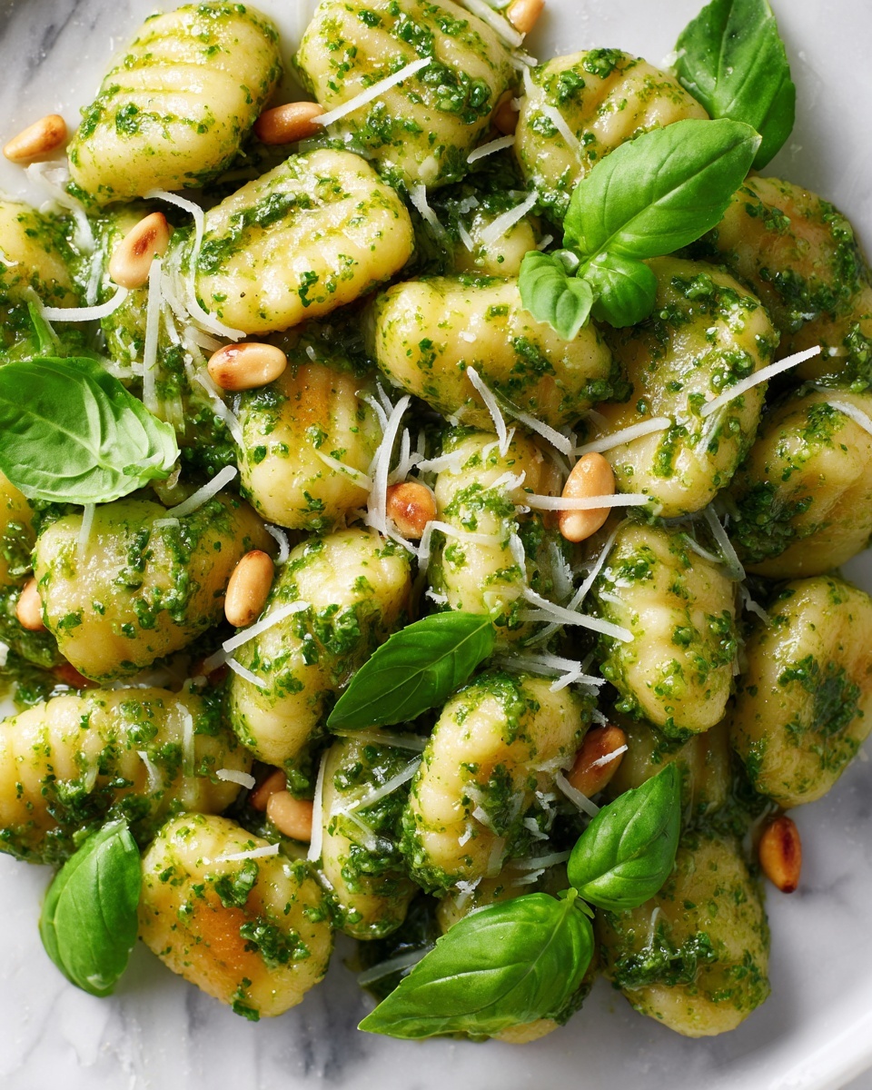 Creamy Chicken Pesto Gnocchi Recipe - Recipe Image