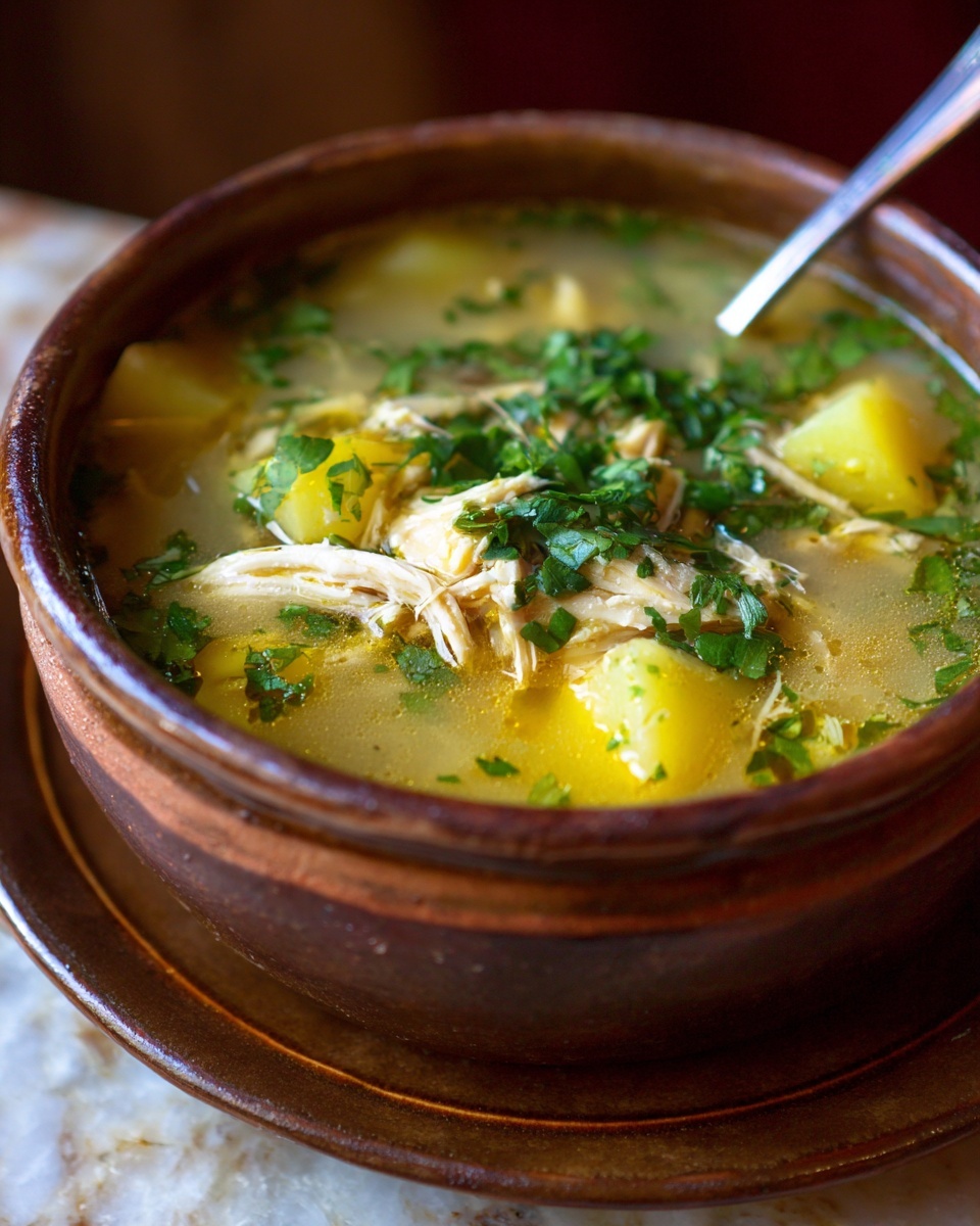 Cuban Chicken Soup Fiesta Recipe - Recipe Image