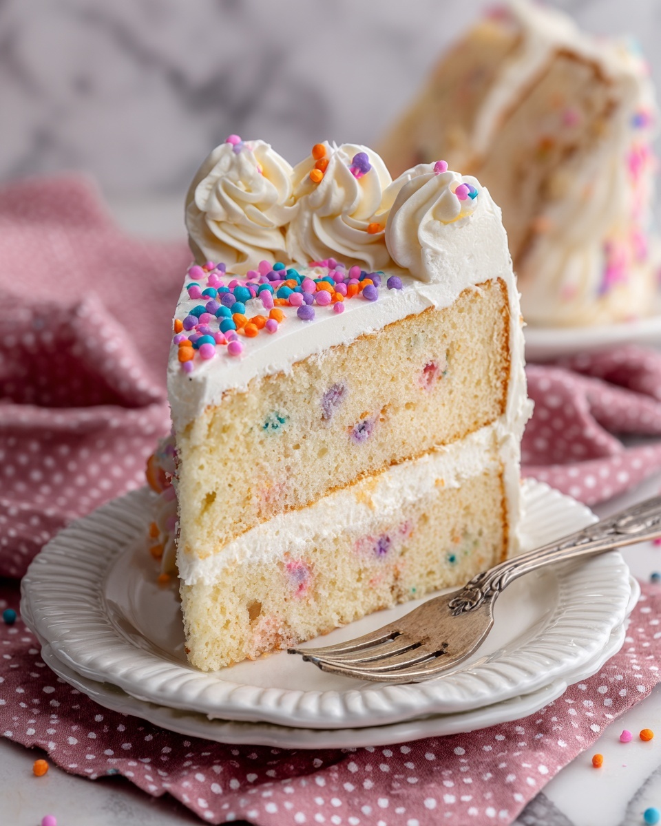 White Cake From Scratch Recipe - Recipe Image