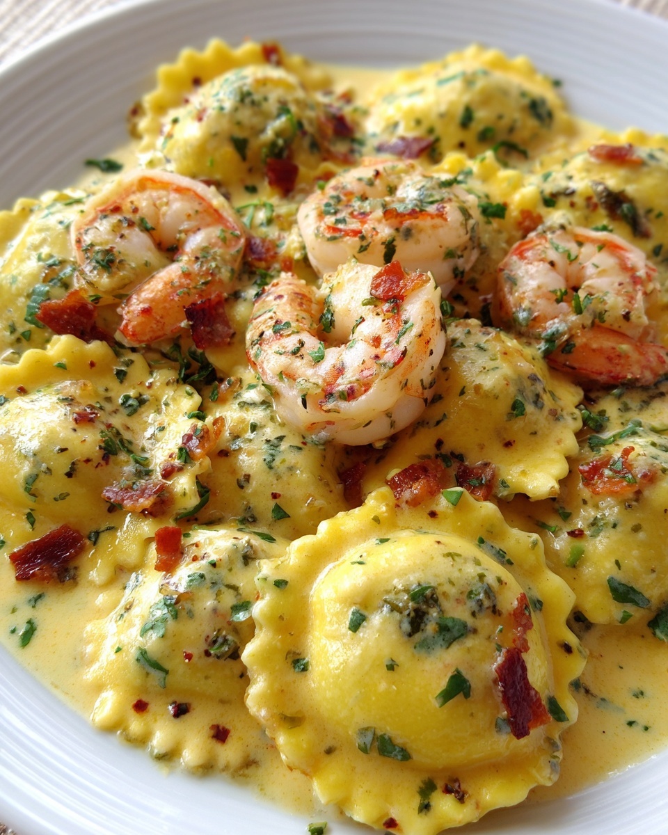 Lobster Ravioli in a Zesty Lemon Butter Sauce Recipe - Recipe Image