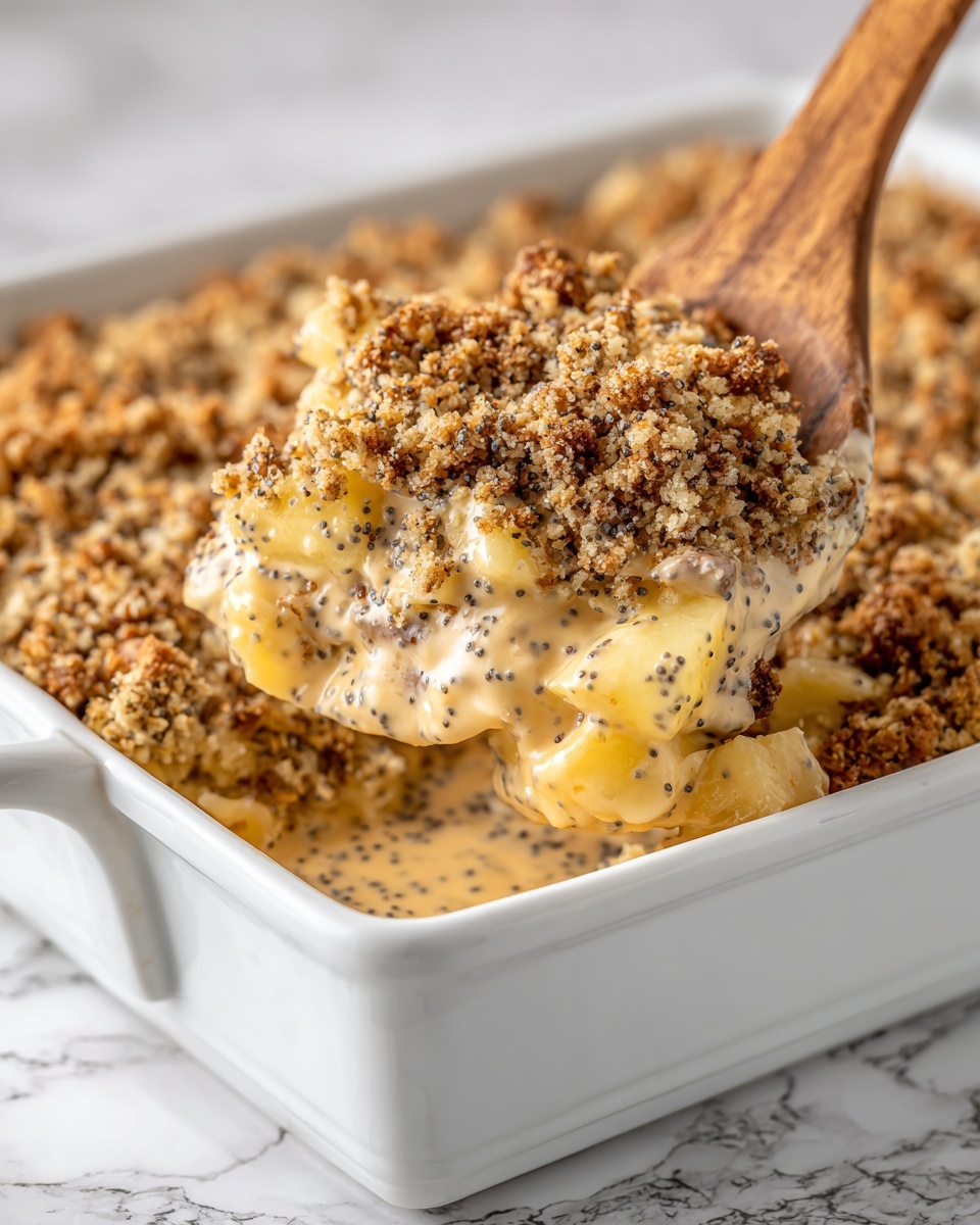 Poppy Seed Chicken Casserole Recipe - Recipe Image