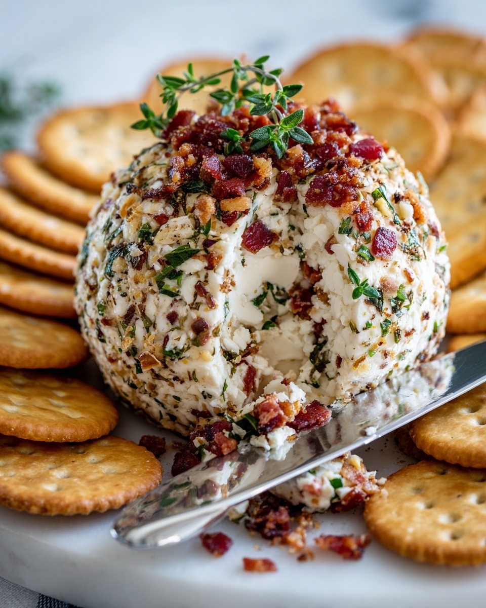 Jalapeño Popper Cheese Ball Recipe - Recipe Image