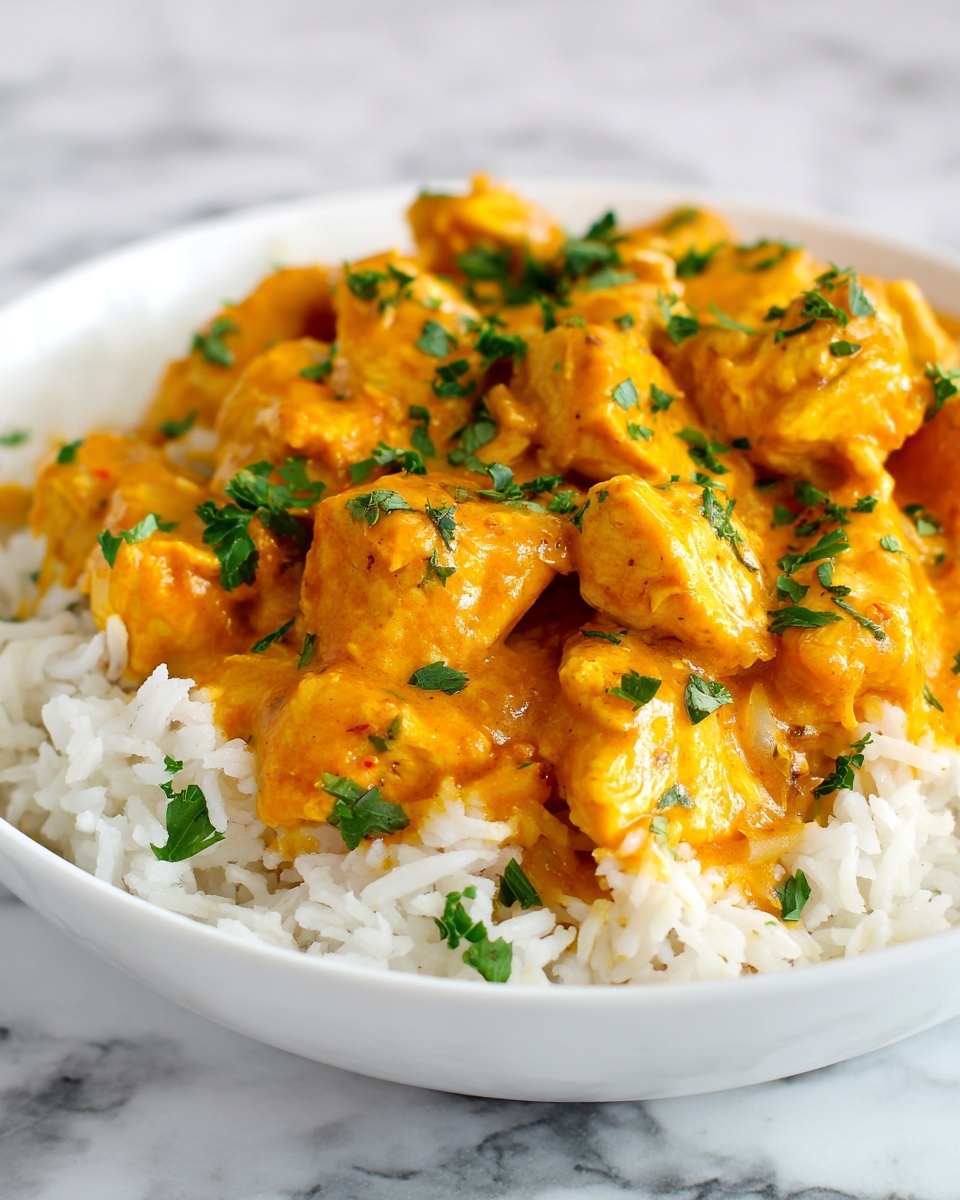 Smothered Chicken and Rice Recipe - Recipe Image