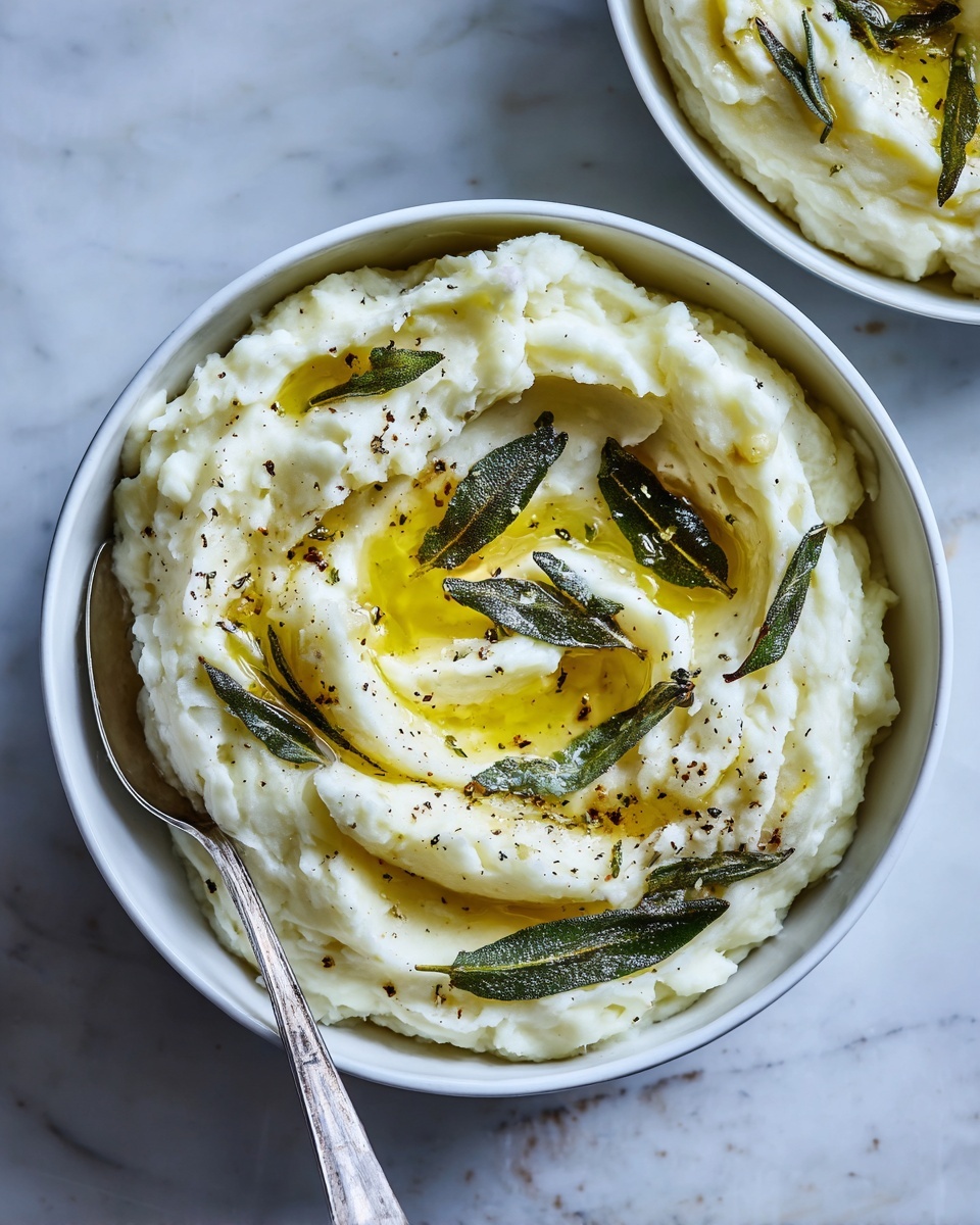 Manchego Brown Butter Whipped Potatoes – A Creamy, Nutty Twist on a Classic Recipe - Recipe Image