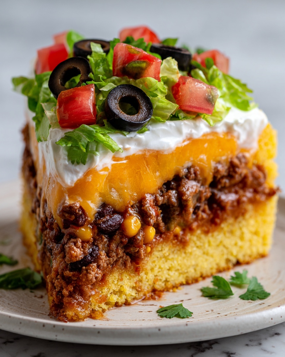 Cornbread Taco Bake Recipe - Recipe Image