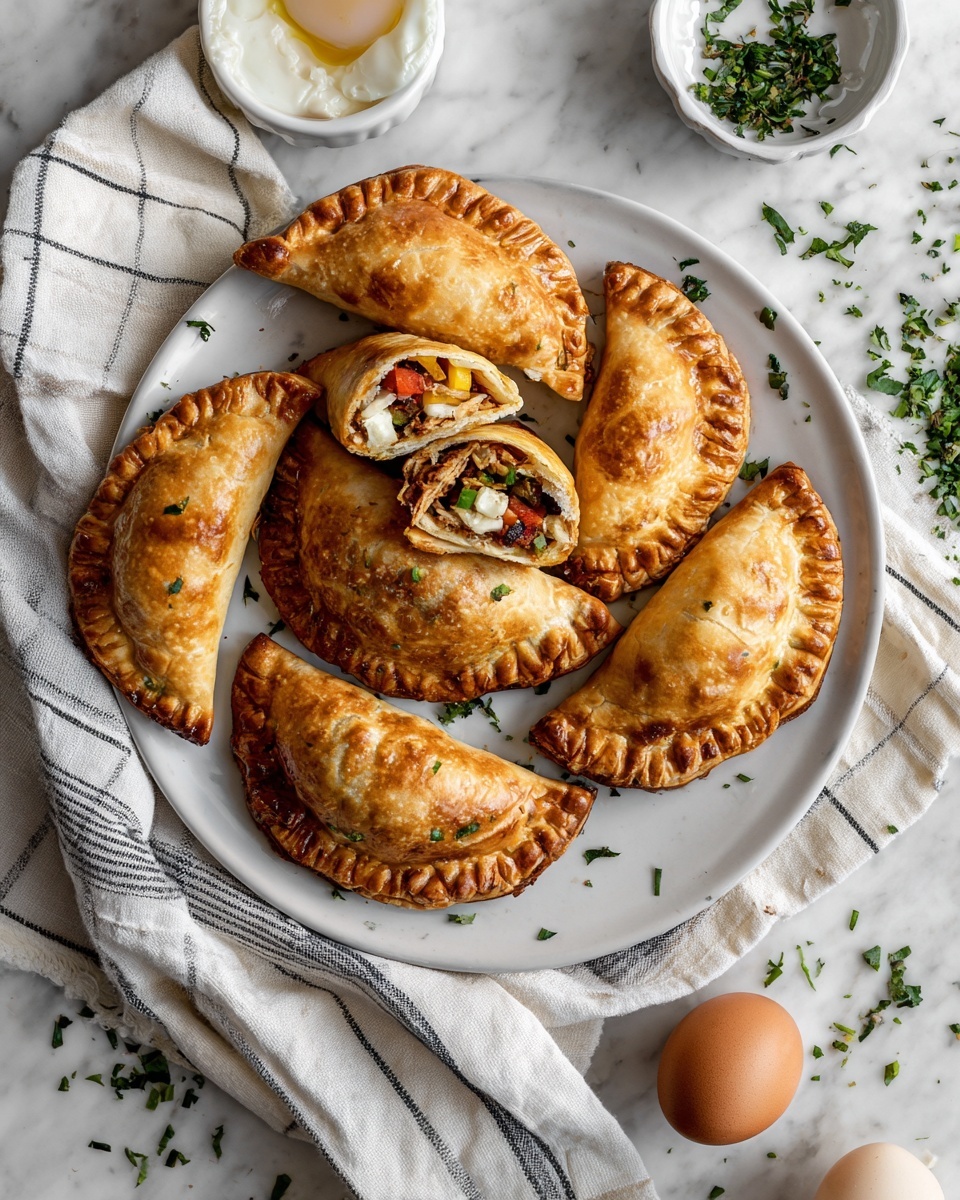Chicken Empanadas (Golden, Flaky Pastries) Recipe - Recipe Image