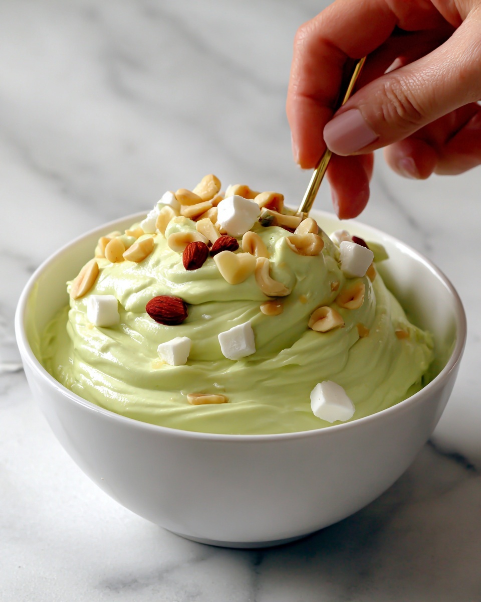 Fluffy Pistachio Pudding Pineapple Delight Recipe - Recipe Image