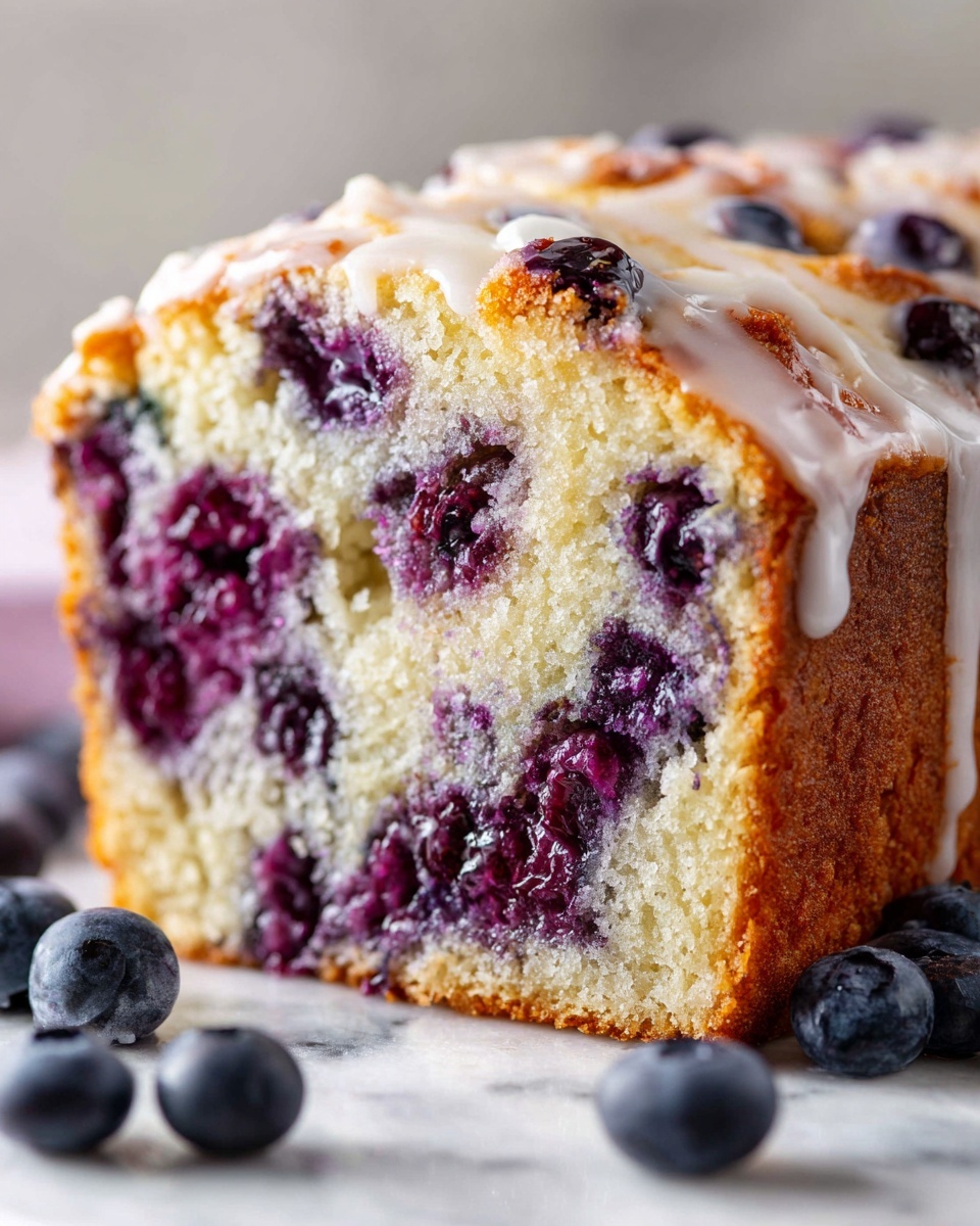 Blueberry Cream Cheese Bread Recipe - Recipe Image