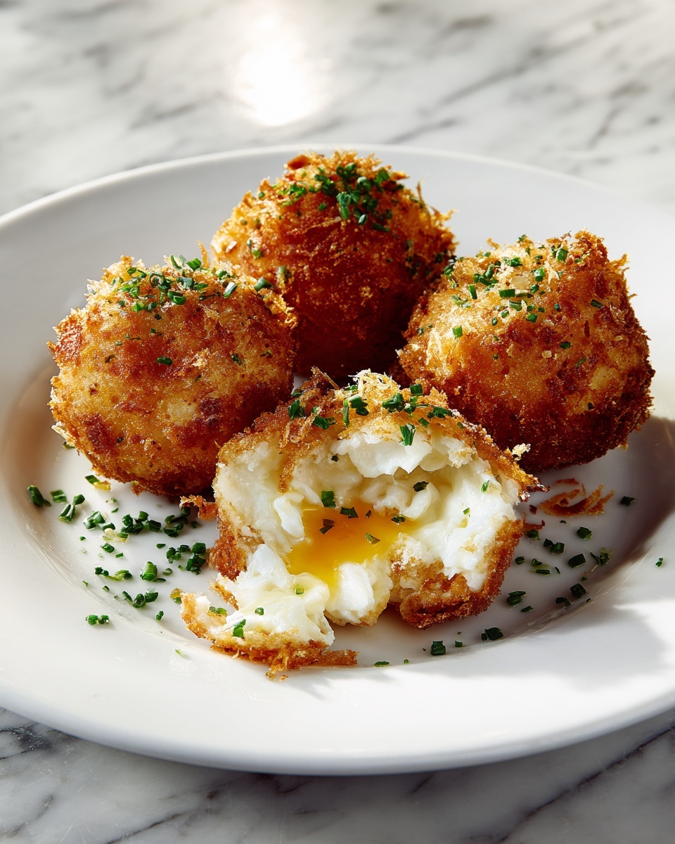 Cheesy Italian Arancini Balls Recipe - Recipe Image